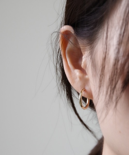 Newport（KEEN） ピアス 14KFGフープピアス レディース メンズ