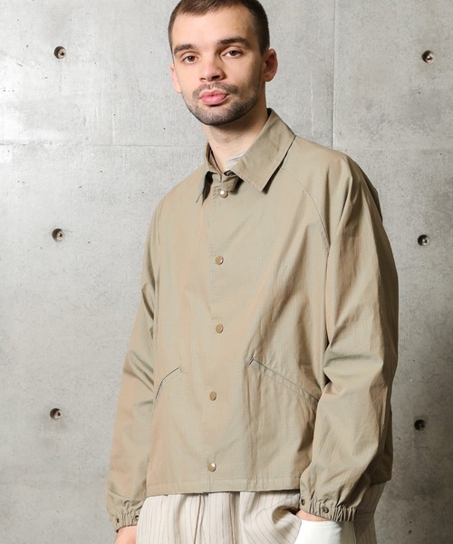 MEN'S BIGI（メンズビギ） ブルゾン アウター シャンブレーリップ