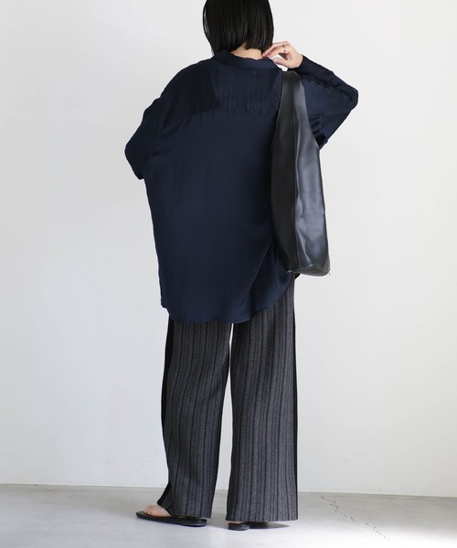select MOCA サマーニットストライプセットアップ レディース