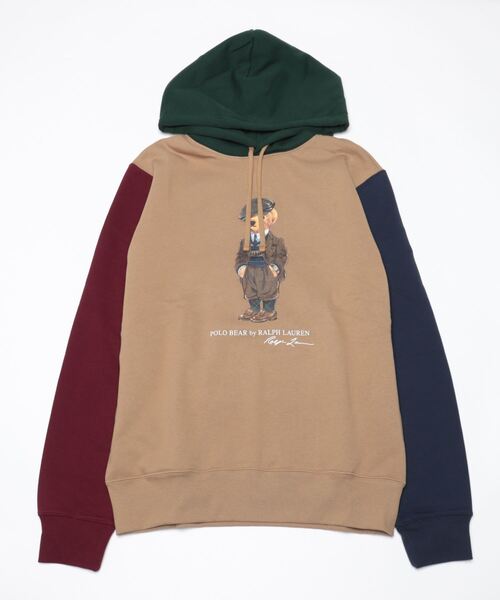 POLO RALPH LAUREN メンズパーカー(ジップ、ボタン:プルオーバー)の