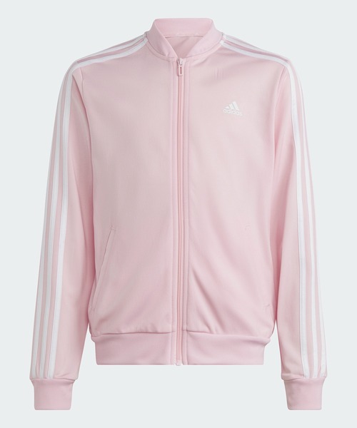00‘s adidas スリーストライプ ジップアップ ジャージ ピンク アディダス 【ゴルフ】スリーストライプス 長袖フルジップ