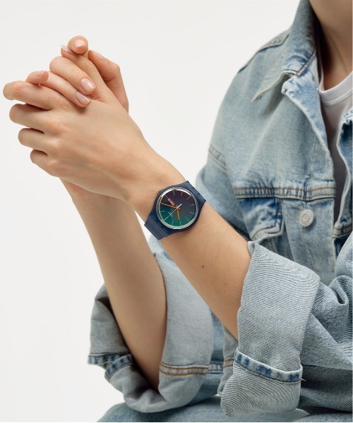 swatch 腕時計 セット Swatch 腕時計 FADE TO PINK メンズ レディース : ZOZOTOWN