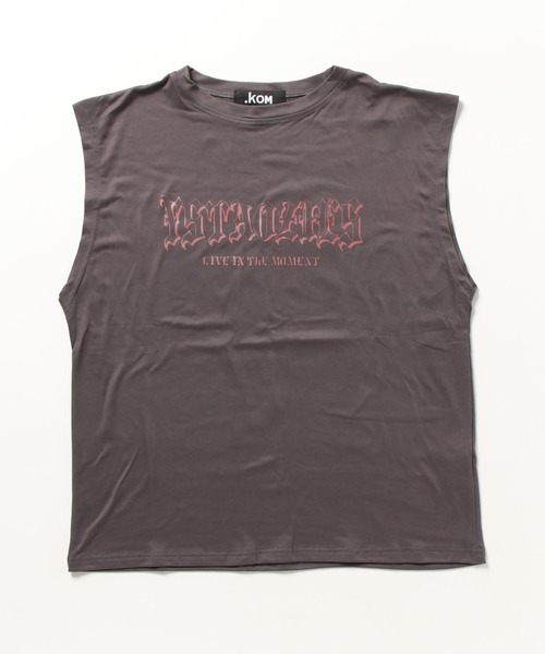 KOM tシャツ 「.KOM/ドットケーオーエム」フロントロゴノン