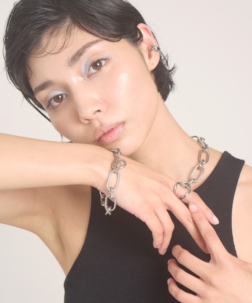LHME ブレスレット グラムオーバルチェーンブレスレット