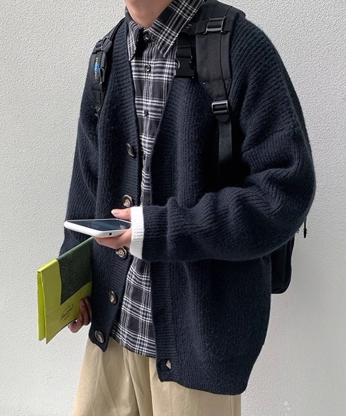【美品】ルネ　ニットジャケット　カーディガン　カメリア　ネイビー　36 M 価格ファッション - 【美品】ルネ ニットジャケット