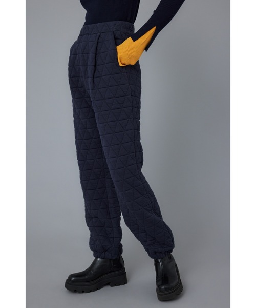 【国内発送】キルティング スウェット パンツ オーバーサイズ HeRIN.CYE スウェットパンツ ジャージ Quilting pants