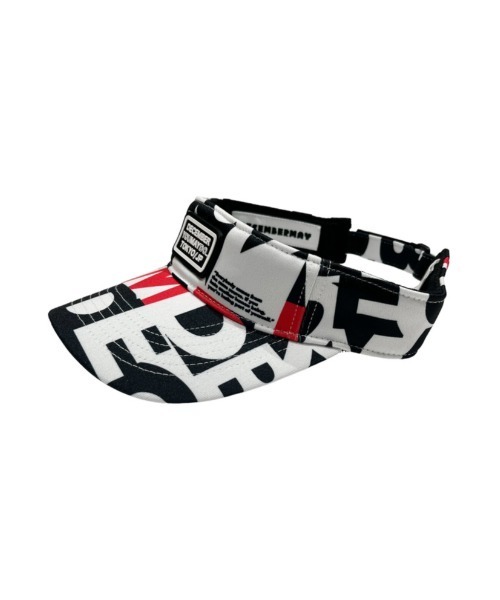 DECEMBERMAY サンバイザー Initial logo Visor メンズ