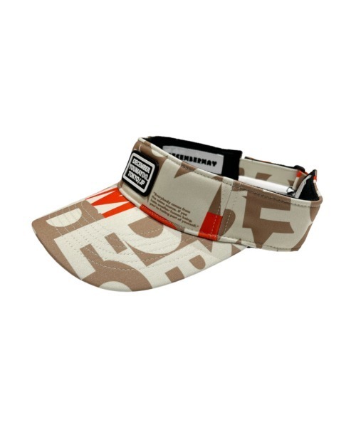 DECEMBERMAY サンバイザー DECEMBERMAY サンバイザー 「UNISEX」Knit Logo sun visor