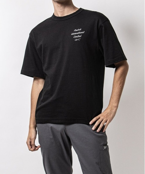 M★Reebok★日本未発売★女性用★ティシャツ★東京発送★黒色★Reebok★アメリカサイズのM★ダンス用★BodyJamなどにいかがですか★刺繍 Reebok tシャツ クラシック Tシャツ / CLASSIC RES TEE メンズ