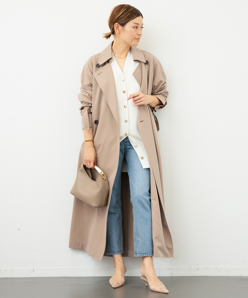 2025新作/完売済 【ドゥーズィエムクラス】GABARDINE トレンチコート 2025新作/完売済 【ドゥーズィエムクラス】GABARDINE トレンチコート