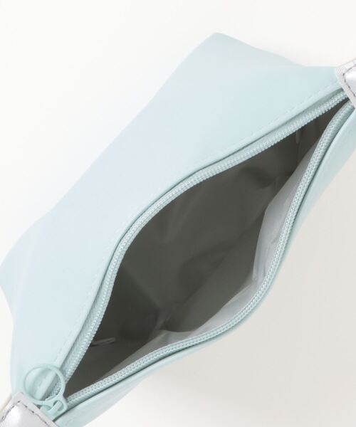 Pochi Pouch ポーチ Pouch/カラー ジップ マルチ スクエア レディース