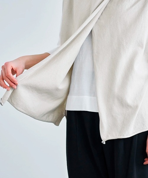 HAU（CLASKA） ベスト ジレ ニットベスト lap レディース : ZOZOTOWN