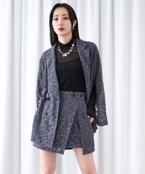 Ellno Loset（エルノロゼット） tシャツ タトゥープリントシアー