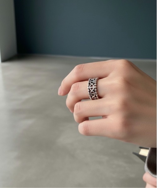 指輪 リング 「blatto 925silver」925シルバー　デザイン　リング　bla-ring-f004　U メンズ レディースの画像