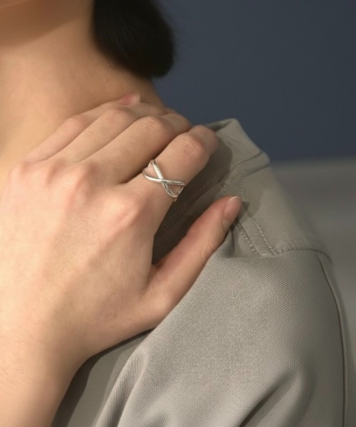 指輪 リング 「blatto 925silver」925シルバー　デザイン　リング　bla-ring-f004　U メンズ レディースの画像