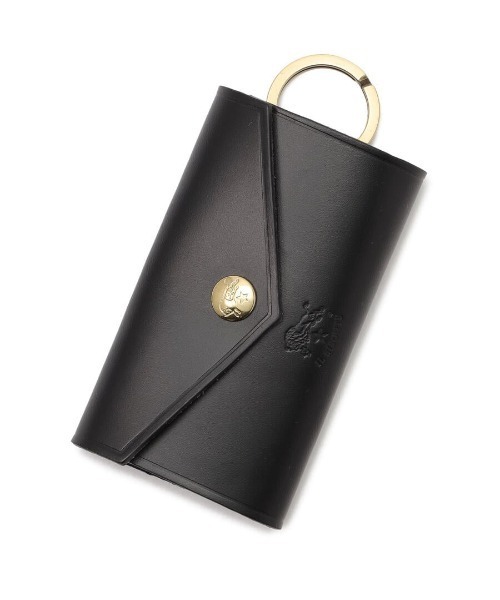 【新品未使用】IL BISONTE ブラック レザー キーケース　現行モデル IL BISONTE（イルビゾンテ） キーケース IL BISONTE / ORIGINAL
