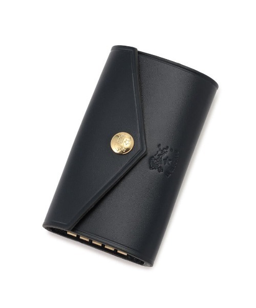 【新品未使用】IL BISONTE ブラック レザー キーケース　現行モデル IL BISONTE（イルビゾンテ） キーケース IL BISONTE / ORIGINAL