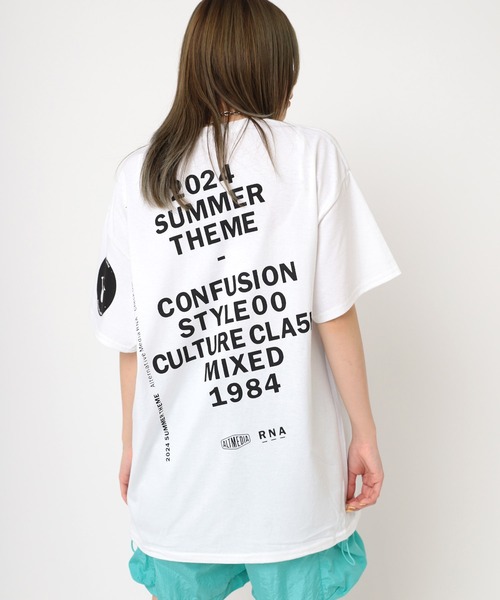 tシャツ M2261 フェイスプリントＴ レディース RNA tシャツ M2261 フェイスプリントT レディース : ZOZOTOWN