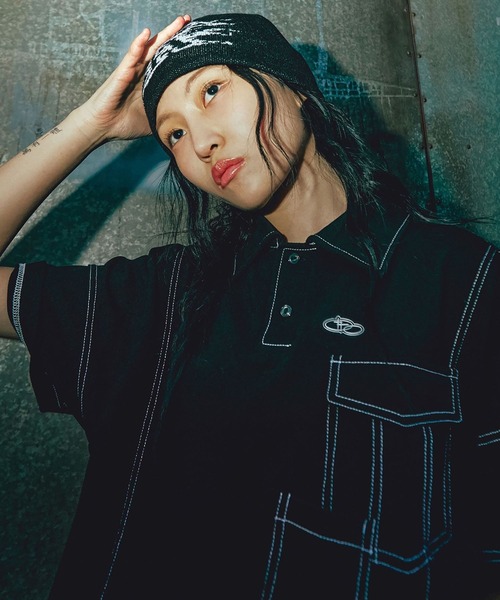 tシャツ 「UNISEX」ROMANTIC CROWN／ダブルポケットピケT レディース メンズ ROMANTIC CROWN tシャツ 「UNISEX」ROMANTIC CROWN／ダブル