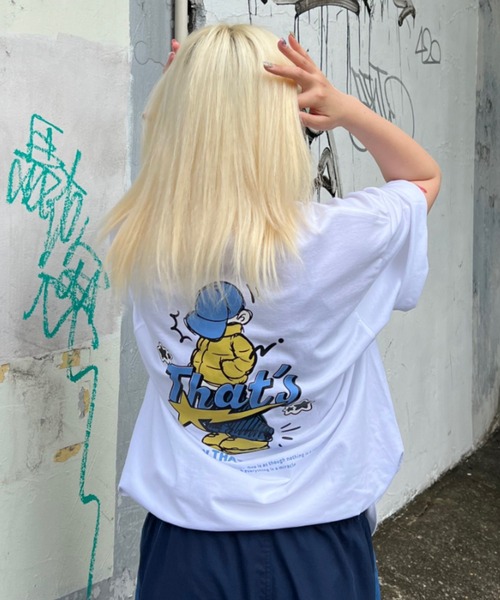 LAガール Ed Hardy Twice Shy ラインストーン ベイビーTシャツ ED HARDY Twice Shy Womens Baby Tee - LIGHT BLUE at Vancouver