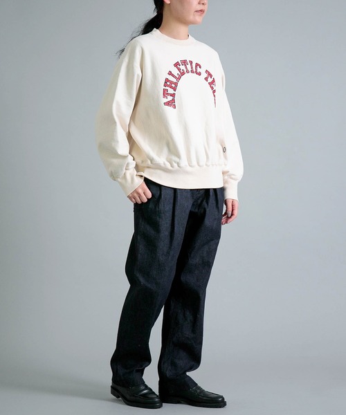 トレーナー スウェット 「OMNIGOD womens / オムニゴッド」 26/2 BD裏毛 アスレチックスウェットシャツ レディース OMNIGOD トレーナー スウェット 「OMNIGOD womens