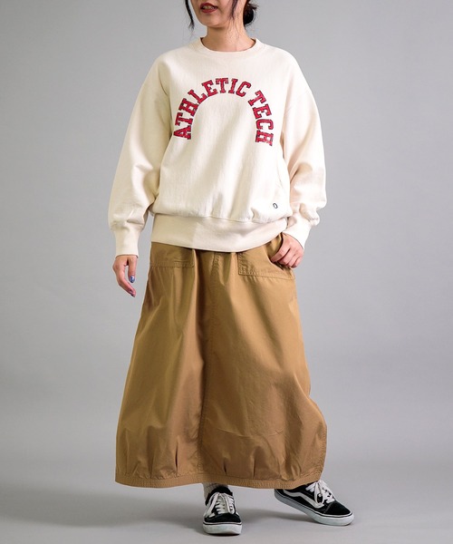 トレーナー スウェット 「OMNIGOD womens / オムニゴッド」 26/2 BD裏毛 アスレチックスウェットシャツ レディース OMNIGOD トレーナー スウェット 「OMNIGOD womens