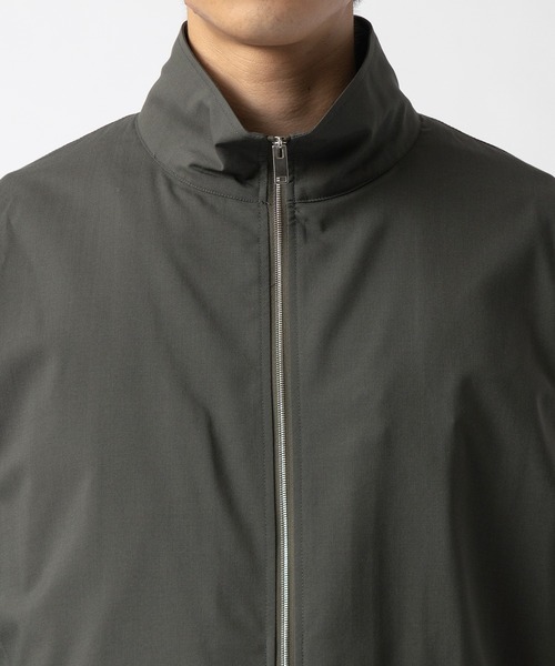 MARKAWEAR cp jacket メルトンジャケット オーガニックウールメルトン / バーシティジャケット, Black