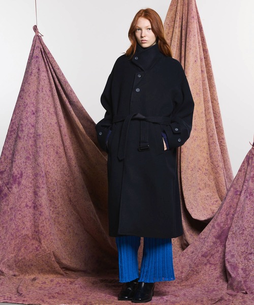 MAISON SPECIAL ステンカラーコート コート 「UNISEX」Super140s
