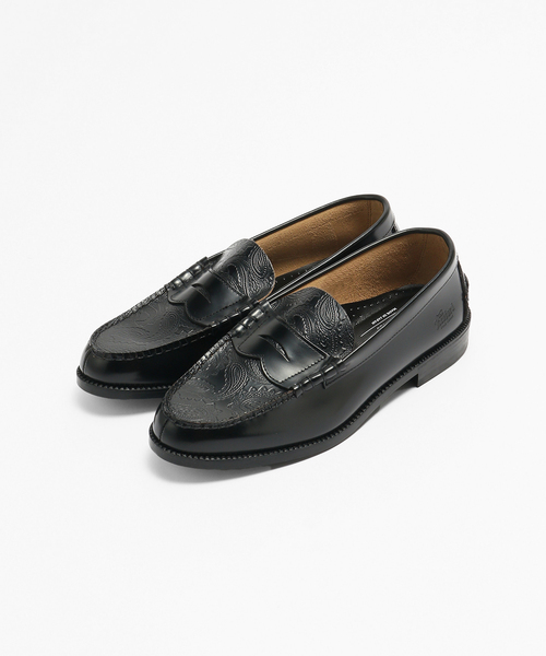 Kenford Fineshoes ペイズリーローファー(25cm)