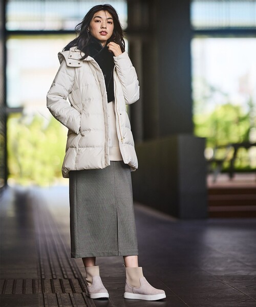 ANY（エニィ） ダウンコート ダウンジャケット 「フード取り外し可能