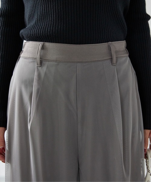 seyto完売品 チュールレイヤードバギーフレアパンツ サイズ2 seyto（セイト）の「Tulle layered buggy flare pants