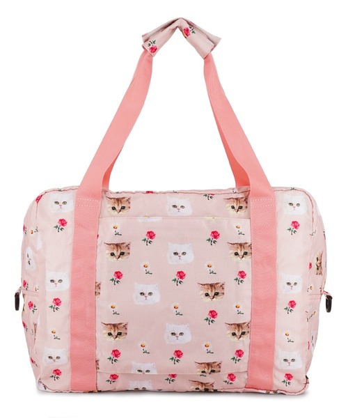 ZOY ゾーイ 2WAY ボストンバッグ 総柄 ピンク系 PAUL & JOE ACCESSOIRES（ポールアンドジョーアクセソワ） ボストン