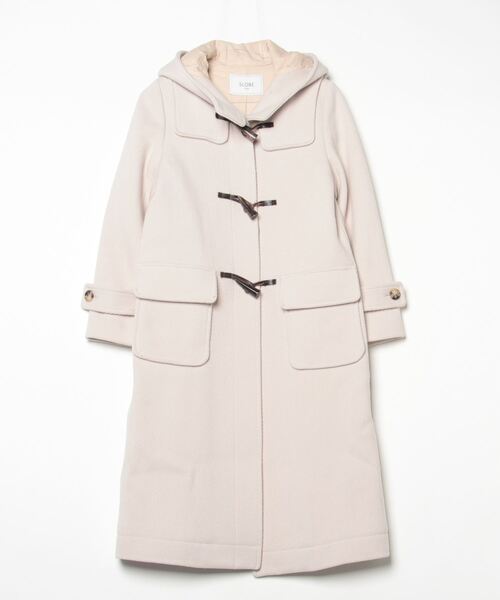 SLOBE IENA（スローブイエナ） ダッフルコート 36 ベージュ レディース