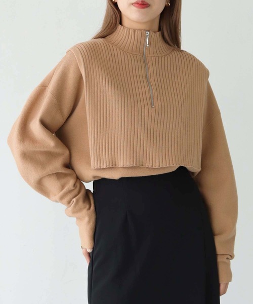 【セール】福袋のファッション通販 HER CLOSET 「HER CLOSET」 「SHE MO SHELLY」長袖ニット M トップス
