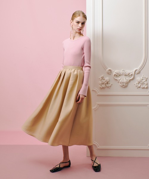 ニット セーター 「LOULOU WILLOUGHBY」2WAY RIB プルオーバー レディース LOULOU WILLOUGHBY ニット セーター 「LOULOU WILLOUGHBY」2WAY