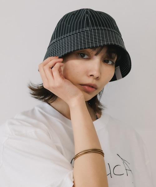 送関込み★adidas Originals★WABASH 柄バケットハット/バケハ adidas/アディダス HERI WABASH BUCKET バケットハット（ハット