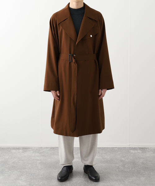 MACKINTOSH ブラウン トレンチコート 40 Mackintosh（マッキントッシュ） トレンチコート コート BELTED LAGGAN