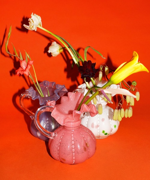 花瓶 Casselini HOME(キャセリーニ ホーム)ガラスフラワーベースUの画像