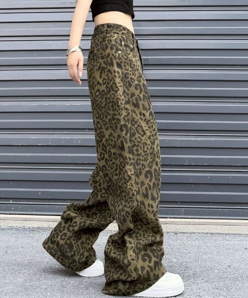パンツ ヒョウ柄パンツ レディース : ZOZOTOWN Yahoo!店 - 通販