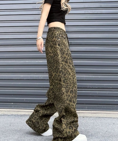 美品　即完売❦ZUMBA ヒョウ柄パンツ Lovelyサイズ パンツ ヒョウ柄パンツ レディース : ZOZOTOWN Yahoo!店 - 通販