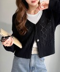カーディガン 着るたび、雰囲気美人。前後2wa...の詳細画像3