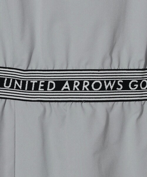 UNITED ARROWS GOLF ワンピース ロゴテープ ノースリーブ