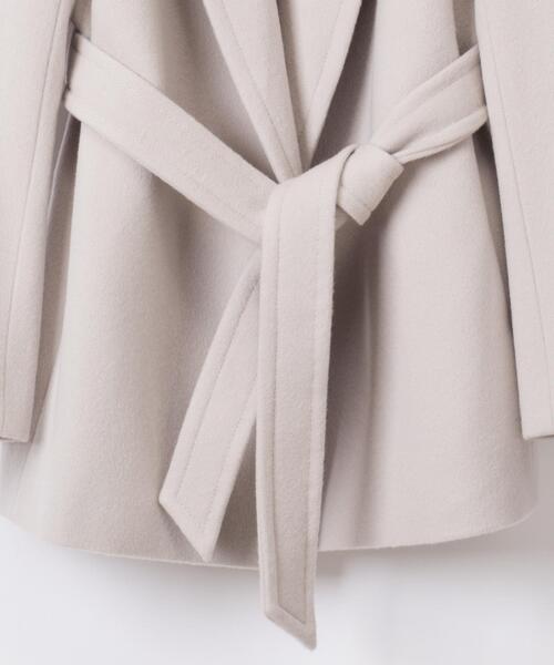 「GRACE CONTINENTAL」 チェスターコート 38 キナリ レディース_画像4