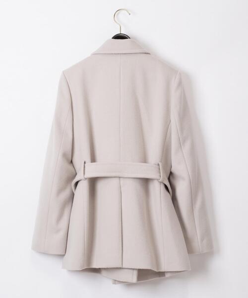 「GRACE CONTINENTAL」 チェスターコート 38 キナリ レディース_画像5