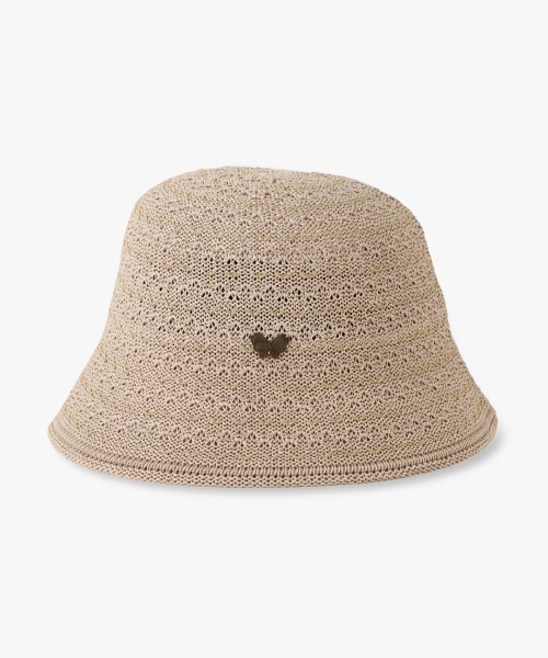 ANNA SUI アナスイ グログランクロッシェハット パープル 限定お買い得商品 ANNA 早く SUI アナスイ グログランクロッシェ