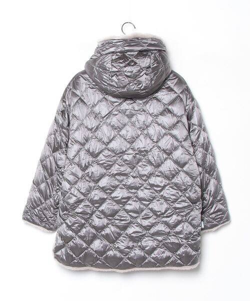 【新品未使用】 Max Mara ダウンジャケット Pisoft Max Mara（マックスマーラ） ダウンジャケット 34 グレー レディース