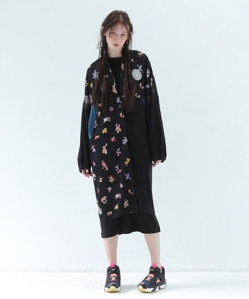 コート アウター Origin Jacquard Mix Gawn レディース メンズ