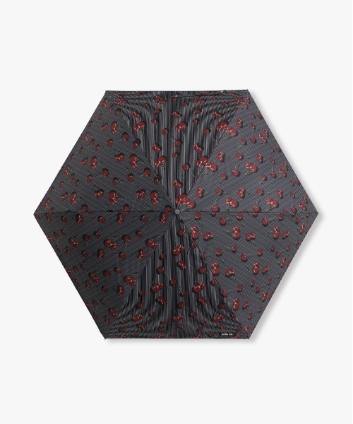 【ANNA SUI】即対応 チェリー柄雨傘（ミニ傘） Amazon | ANNA SUI アナスイ チェリー柄雨傘（ミニ傘