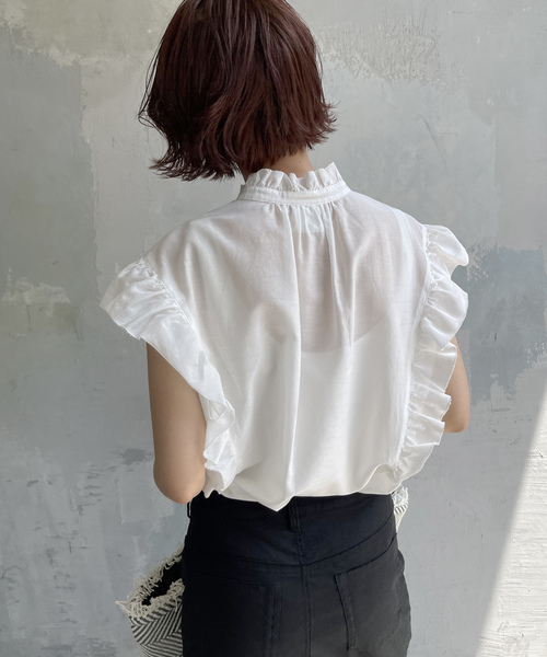 Spick＆Span 「Spick & Span」 ノースリーブブラウス FREE