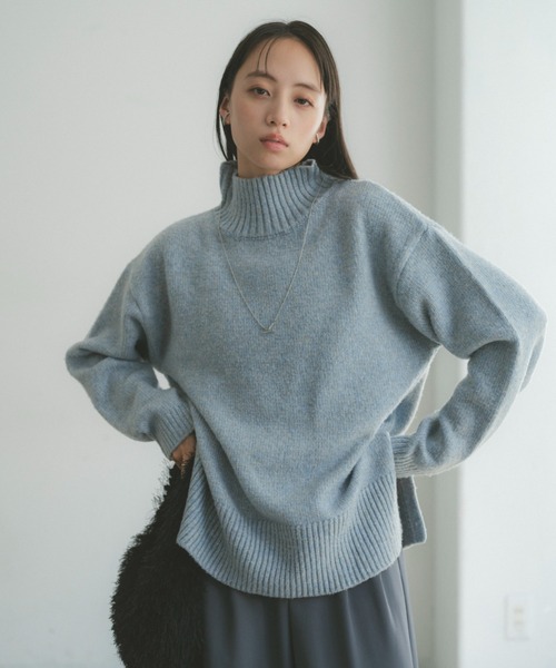 「VANNIE U」 長袖ニット FREE ピンク レディース_画像8